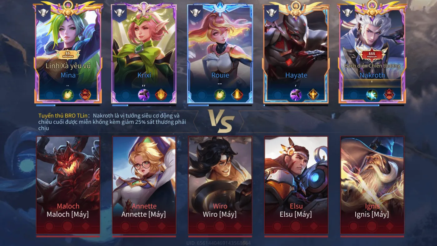 đấu trường 5vs5