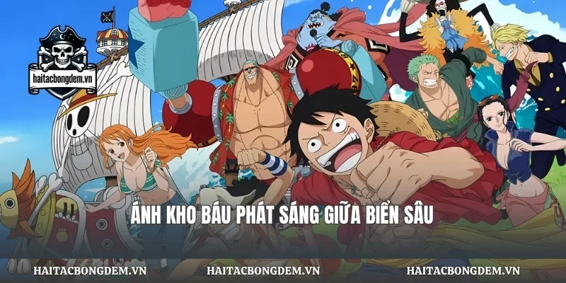 Ánh kho báu phát sáng giữa biển sâu