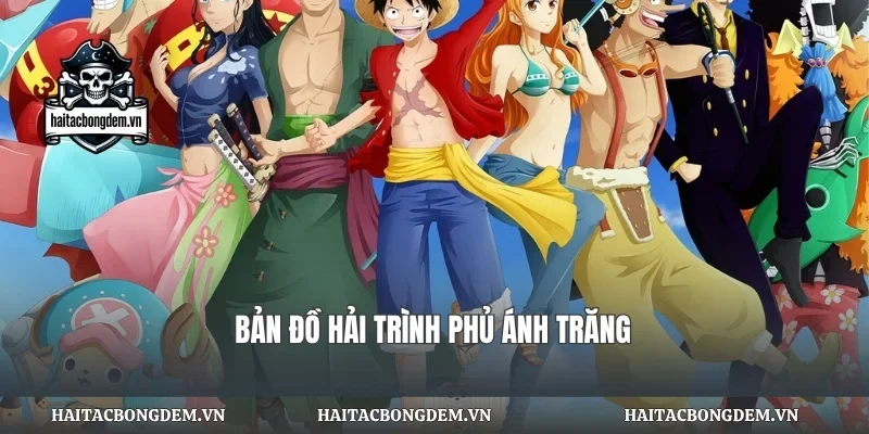Bản đồ hải trình phủ ánh trăng