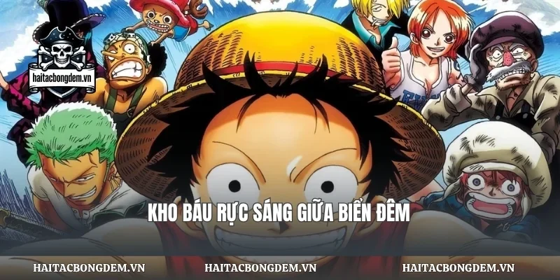 Kho báu rực sáng giữa biển đêm