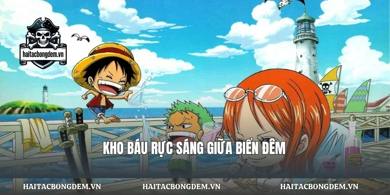 Kho báu rực sáng giữa biển đêm