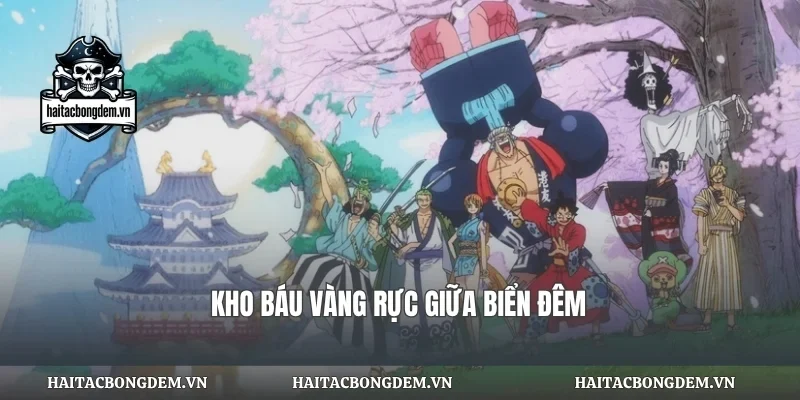 Kho báu vàng rực giữa biển đêm